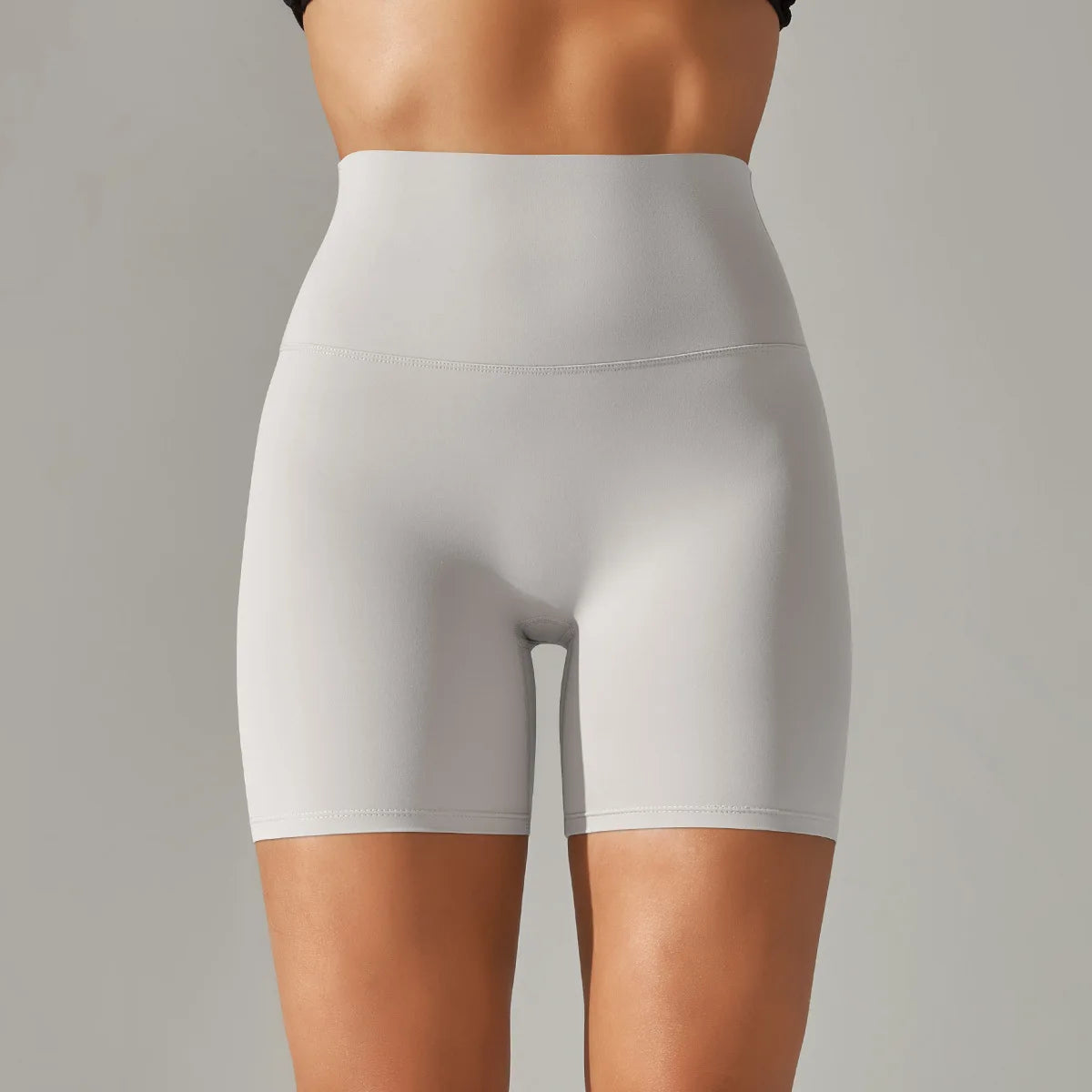 High-Waist Fitness Shorts