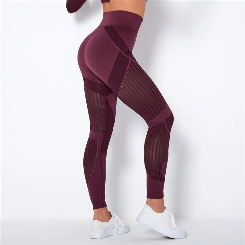 Sculpt Seamless Stripe Leggings