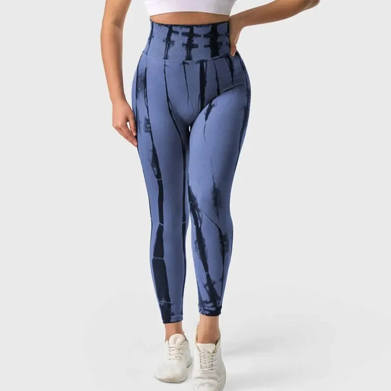 RadiantFlow Tie-Dye Yoga Pants