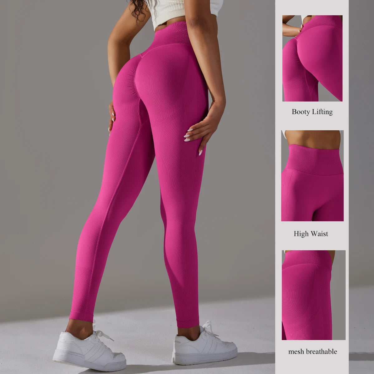 Seamless Sports Scrunch Leggings