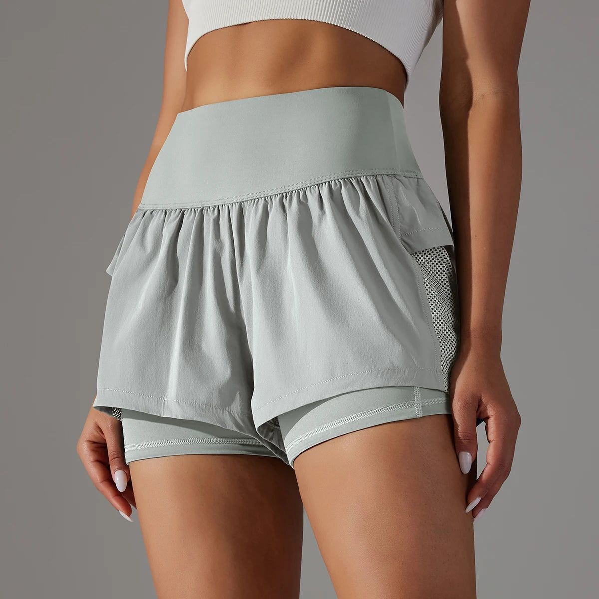 Double Deck Running Shorts