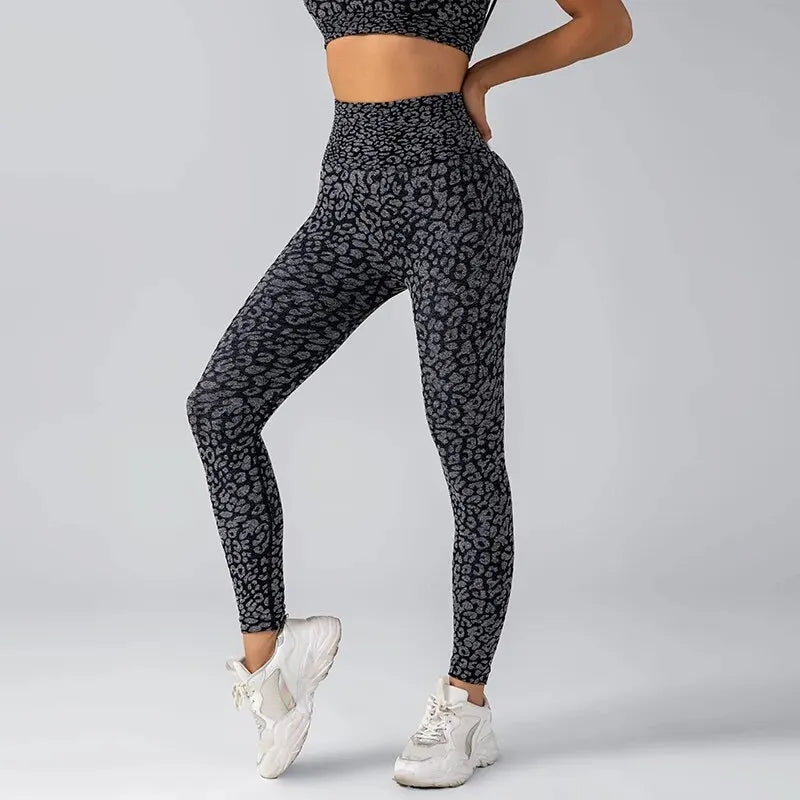 WildFlex Seamless Leopard Print Yoga Pants