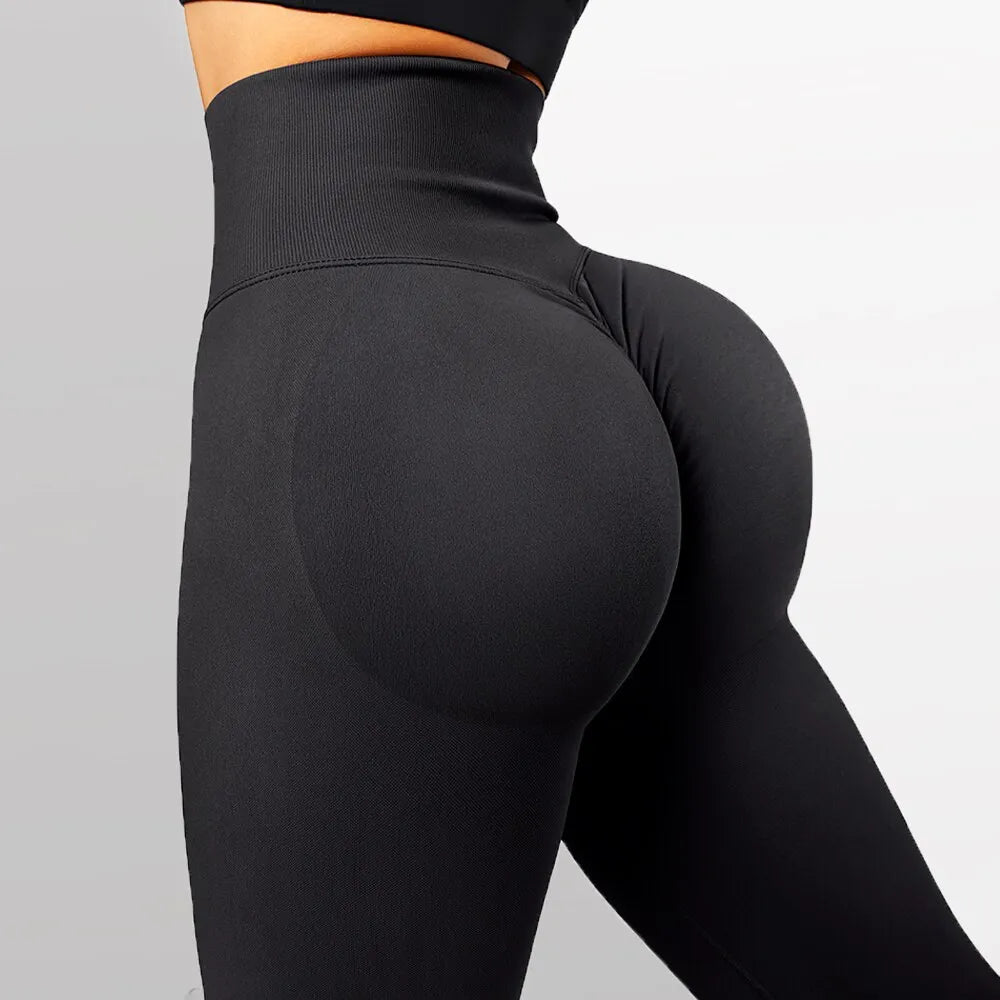 SculptFlex Seamless Knitted Fitness Pants