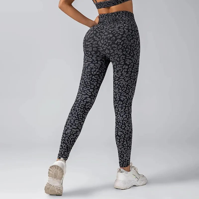 WildFlex Seamless Leopard Print Yoga Pants