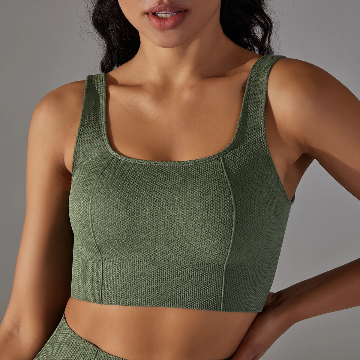 Seamless Yoga Bra