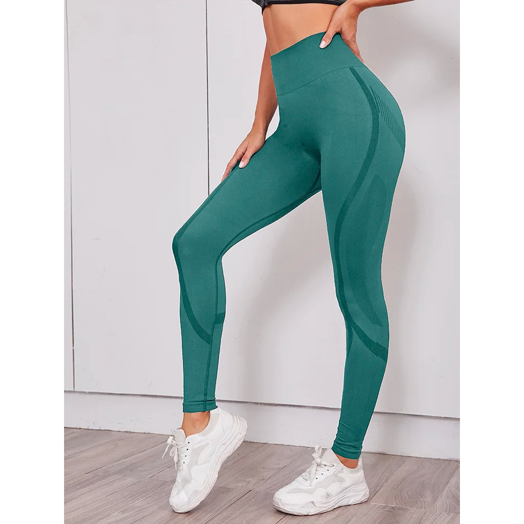 High Waist Hollow Out Women's Sport Leggings